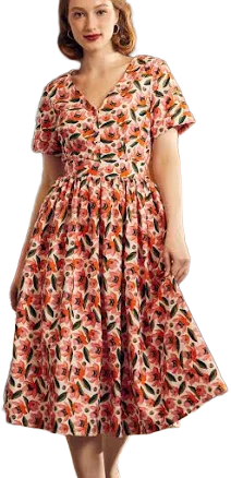 Modcloth Fit & Flare Dress
