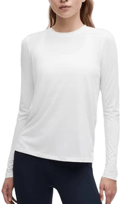 lululemon Women's Ultralight Hip-Length Long-Sleeve Shirt - Size 6 | White