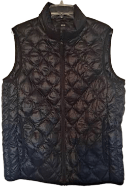 Uniqlo Women's Full Zip Lightweight Down Puffer Vest