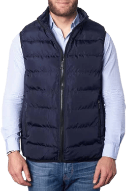 Alpine Swiss Mens Lightweight Down Alternative Puffer Vest Sleeveless Jacket