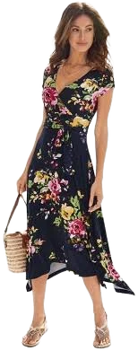 VENUS Womens Floral Printed Dress