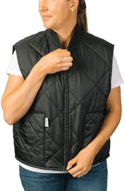 Quilted Insulated Vest Made in the USA