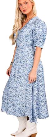 Floral Midi Dress