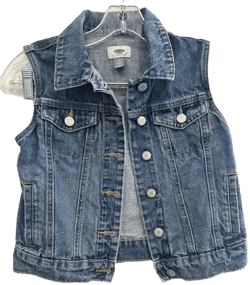 Old Navy Jens Button Down Vest