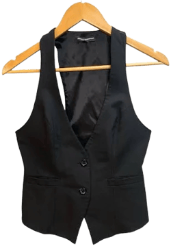 Express Women's Vintage Y2k Design Studio Vest