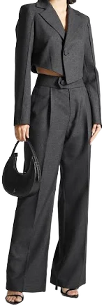 Manière De Voir Women's Elsa High Waisted Tailored Trousers