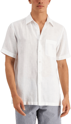 Club Room Men's Linen Shirt