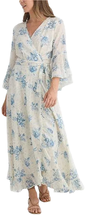 Talisman Carly Floral Print Woven Maxi Dress