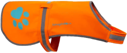 SafetyPUP XD Soft-Shell Waterproof Dog Vest. Hi Visibility Reflective Jacket with Light Fleece Lining. Ideal in Cooler Climates. Fluorescent Hi Vis