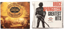 Rare Bruce Springsteen &quot; We Shall Overcome&quot; The Seeger Sessions CD and DVD 1998/2006 in Original Paper Case or Greatest Hits CD 1995 used