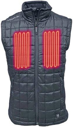 Fusion 12V Heated Motorcycle Vest with Bluetooth Controller