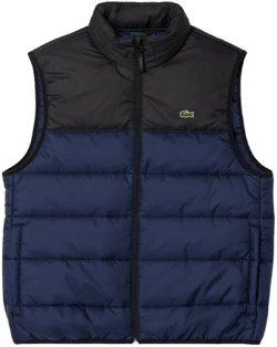 Lacoste Men's Hooded Puffer Vest