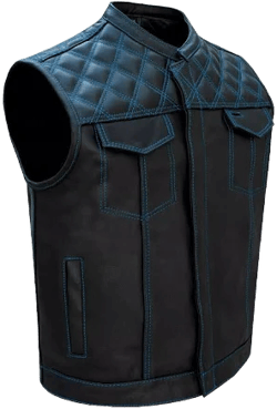 Men's Motorcycle Biker Club Vest