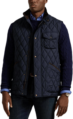Polo Ralph Lauren Men's Big & Tall Beaton Quilted Utility Vest