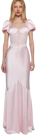 Belle Kiss Satin Gown