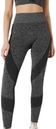 Pink Pants & Jumpsuits Nwt Pink Victoria’s Secret Red/Brown Seamless High-Waist Workout Tight