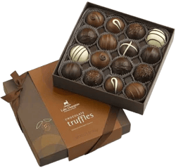 Lake Champlain Chocolates Milk & Dark Chocolate Truffles Gift Box