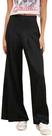 Lulus High-Rise Wide-Leg Trousers