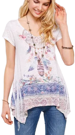 Urban x Apparel Floral Tunic Top