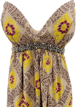 Charlotte Russe Women's Floral Print Maxi Summer Dress