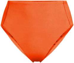 Lands' End Women's Tugless QuickDry High Waisted High Leg Bikini Bottoms