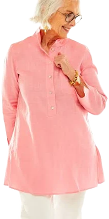 Daniella Linen Tunic