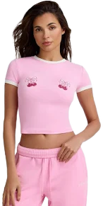 Bo+ Tee Cropped Baby T-Shirt