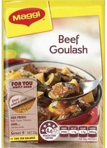 Maggi Dry Recipe Bases Beef Goulash Recipe Base 33g