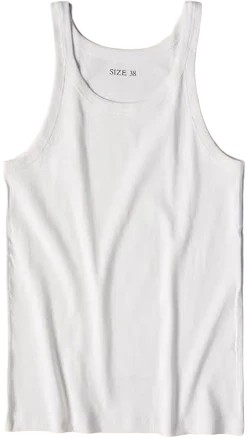 WWII US Army Ribbed Cotton Tank Top