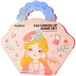 Princess Fantasy Makeup 3-in-1 Dress Up Game Set