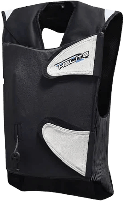 Helite GP Air Track Airbag Vest - Black - SM