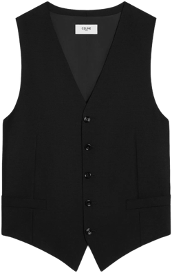 Celine Men's Wool and Mohair Vest