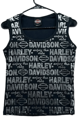 Harley- Davidson Women's Sleeveless Graphic Print Tank Top