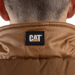 CAT Workwear Men's Waxed Cotton Gilet Body Warmer