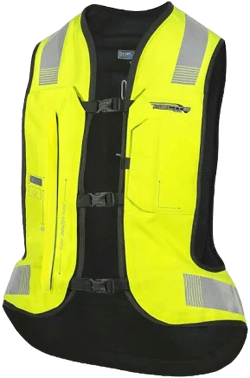Helite E-Turtle Air 2 Airbag Vest (Hi Viz) & Sensor Kit