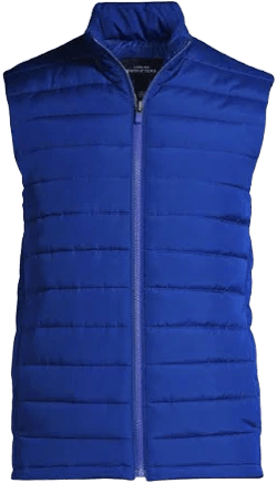 Lands' End Men's Big Insulated Vest