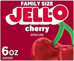 Jell O Cherry Gelatin Dessert Mix