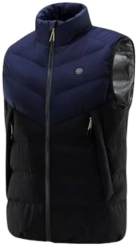 Adult Hovilon Heated Vest -9 Heated ZonesUSB Electric Heated Vest Heated Jacket Winter Vest for Outdoor Motorcycle Camping Fishing SkiingBlue