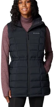 Columbia Women's Ardenwood Mid Hooded Down Vest