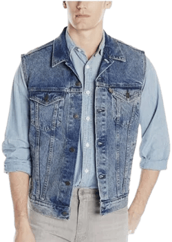 Levi's Trucker Jacket Vest Men's