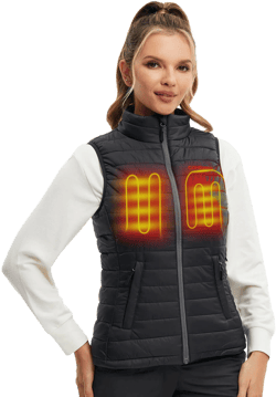 Women's Heated Vest Lightweight Slim Fit