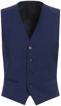 Man Tailored Wool Vest