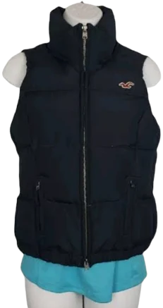 Hollister Women's Puffer Vest Jacket