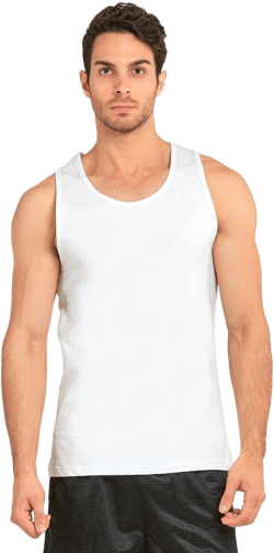 Men's Essentials Knocker Cotton Tank Top