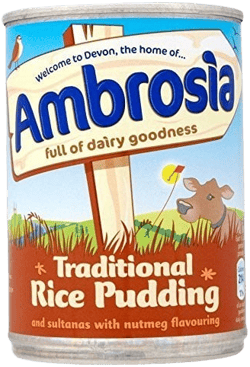 Ambrosia Traditional Rice Pudding with Sultanas & Nutmeg (425g) - Pack of 2 by Ambrosia