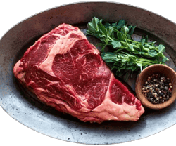 Organic Grass Fed Regenerative Ribeye Steak
