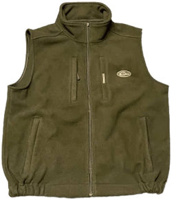 Drake Men's Waterfowl Full Zip Fleece Vest