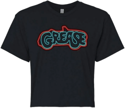 Grease Car Logo Cropped T-Shirt