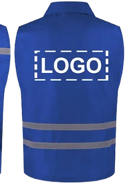 Toptie Custom Printed Safety Volunteer Supermarket Uniform Vests