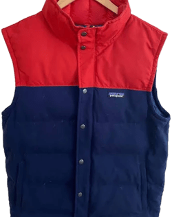 Patagonia Red And Blue Bivy Vest
